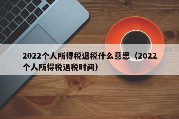 2022个人所得税退税什么意思（2022个人所得税退税时间）