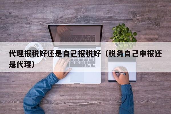 代理报税好还是自己报税好（税务自己申报还是代理）