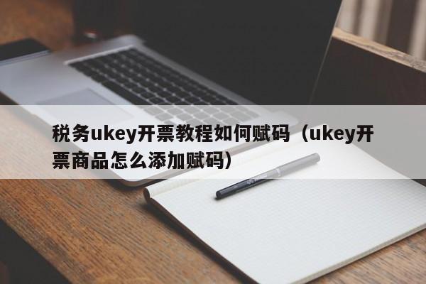 税务ukey开票教程如何赋码（ukey开票商品怎么添加赋码）