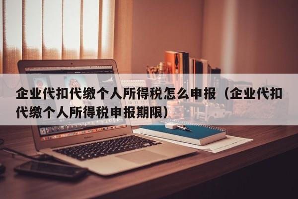 企业代扣代缴个人所得税怎么申报（企业代扣代缴个人所得税申报期限）