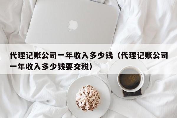 代理记账公司一年收入多少钱（代理记账公司一年收入多少钱要交税）