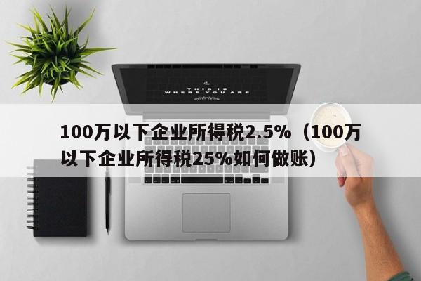 100万以下企业所得税2.5%（100万以下企业所得税25%如何做账）