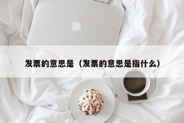 发票的意思是（发票的意思是指什么）