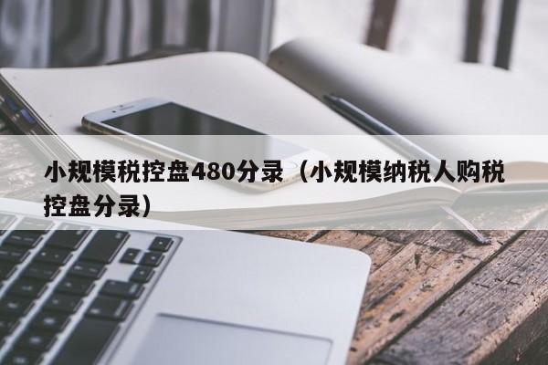 小规模税控盘480分录（小规模纳税人购税控盘分录）