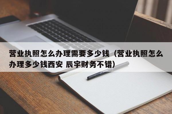 营业执照怎么办理需要多少钱（营业执照怎么办理多少钱西安 辰宇财务不错）