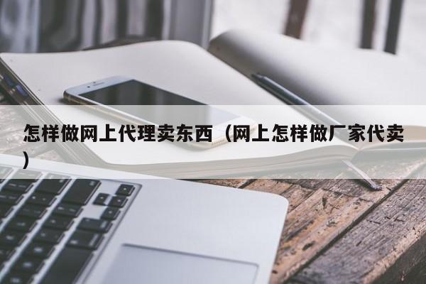 怎样做网上代理卖东西（网上怎样做厂家代卖）