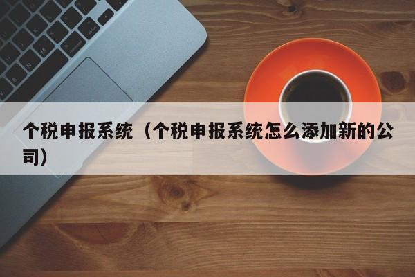 个税申报系统（个税申报系统怎么添加新的公司）