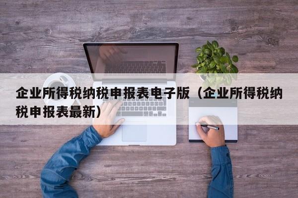 企业所得税纳税申报表电子版（企业所得税纳税申报表最新）