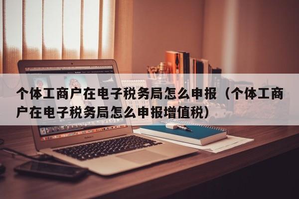 个体工商户在电子税务局怎么申报（个体工商户在电子税务局怎么申报增值税）