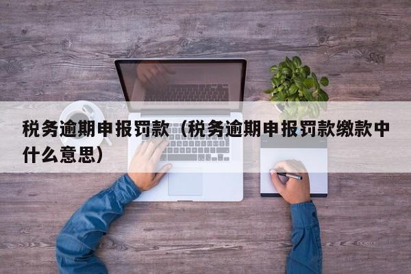 税务逾期申报罚款（税务逾期申报罚款缴款中什么意思）