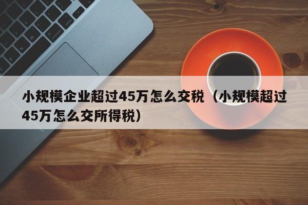 小规模企业超过45万怎么交税（小规模超过45万怎么交所得税）