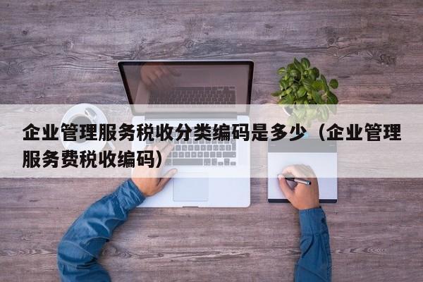 企业管理服务税收分类编码是多少（企业管理服务费税收编码）