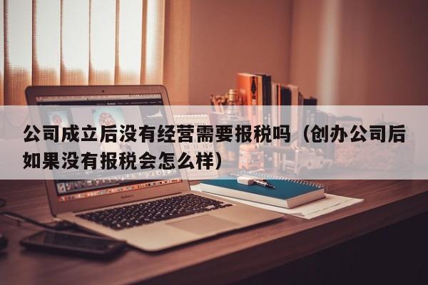 公司成立后没有经营需要报税吗（创办公司后如果没有报税会怎么样）