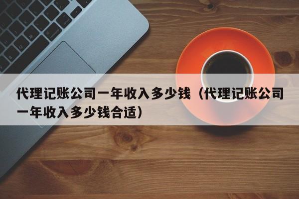 代理记账公司一年收入多少钱（代理记账公司一年收入多少钱合适）