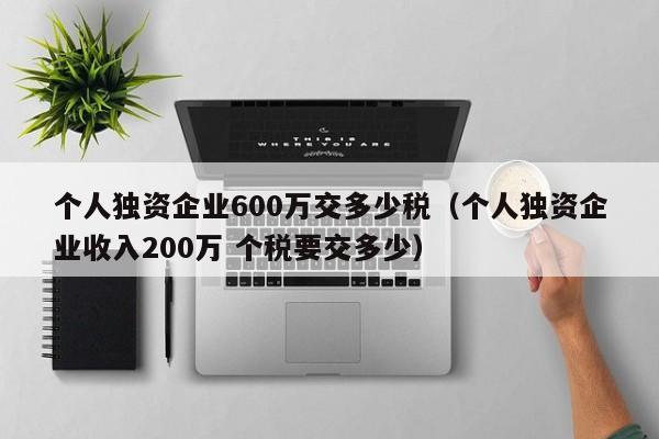 个人独资企业600万交多少税（个人独资企业收入200万 个税要交多少）