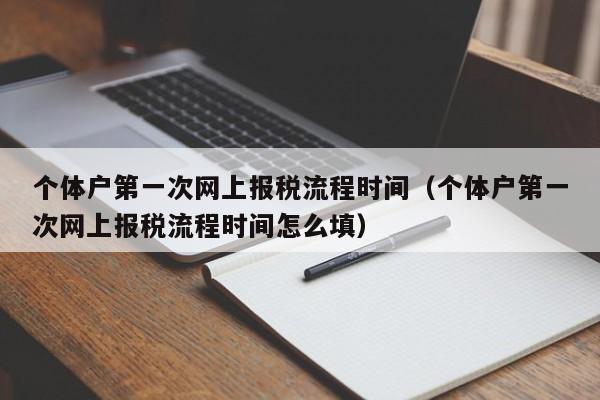 个体户第一次网上报税流程时间（个体户第一次网上报税流程时间怎么填）