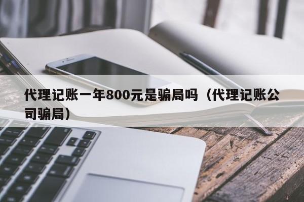 代理记账一年800元是骗局吗（代理记账公司骗局）