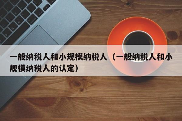 一般纳税人和小规模纳税人（一般纳税人和小规模纳税人的认定）