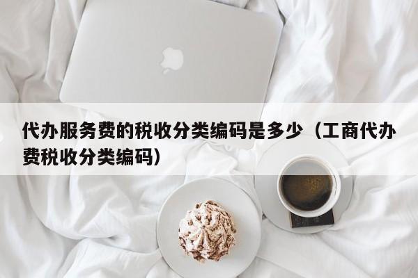 代办服务费的税收分类编码是多少（工商代办费税收分类编码）