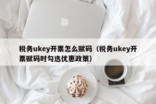 税务ukey开票怎么赋码（税务ukey开票赋码时勾选优惠政策）