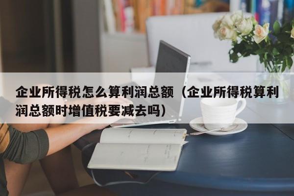 企业所得税怎么算利润总额（企业所得税算利润总额时增值税要减去吗）