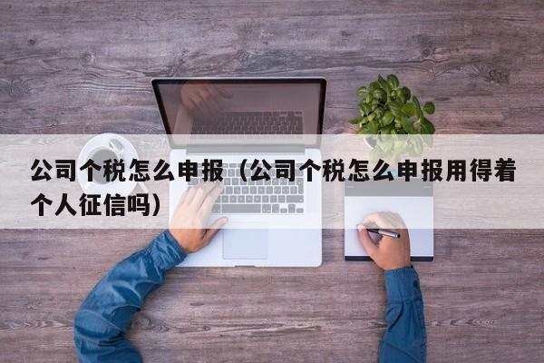 公司个税怎么申报（公司个税怎么申报用得着个人征信吗）