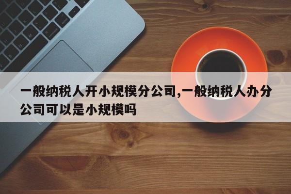 一般纳税人开小规模分公司,一般纳税人办分公司可以是小规模吗