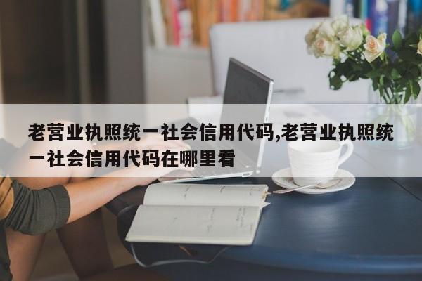 老营业执照统一社会信用代码,老营业执照统一社会信用代码在哪里看